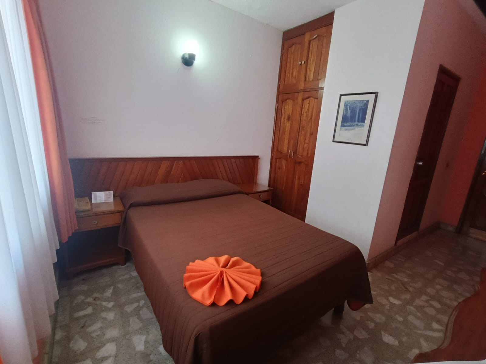 Habitación sencilla del Hotel QuintaMar