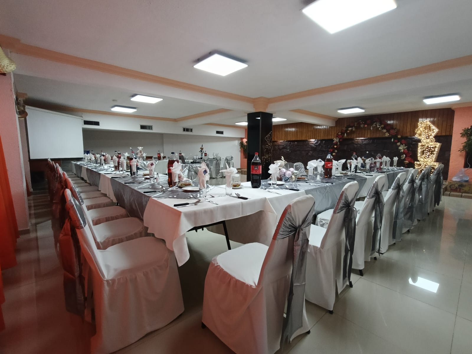 Salón para eventos del Hotel QuintaMar