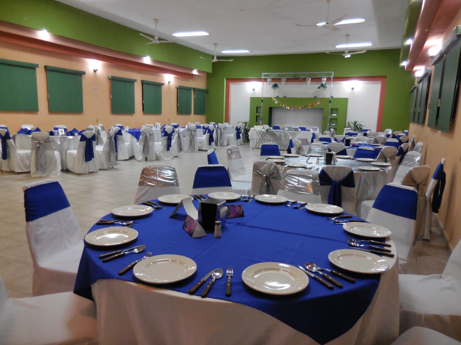 Salón para eventos del Hotel QuintaMar